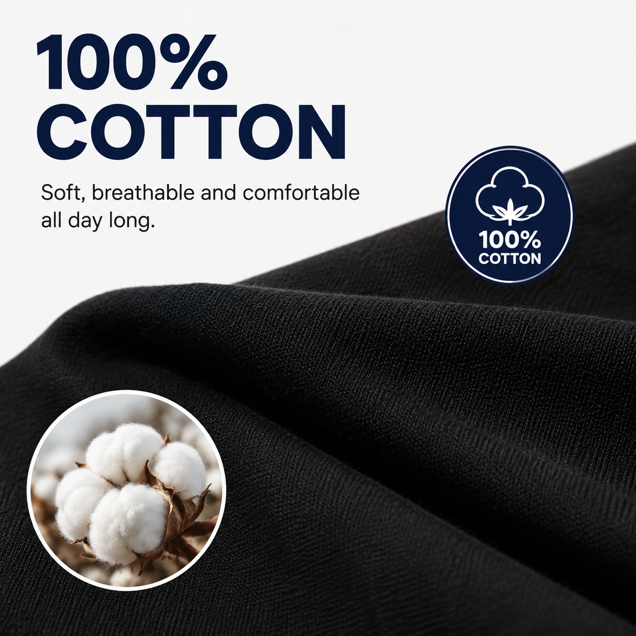 100% Cotton T-Shirts (Unisex)