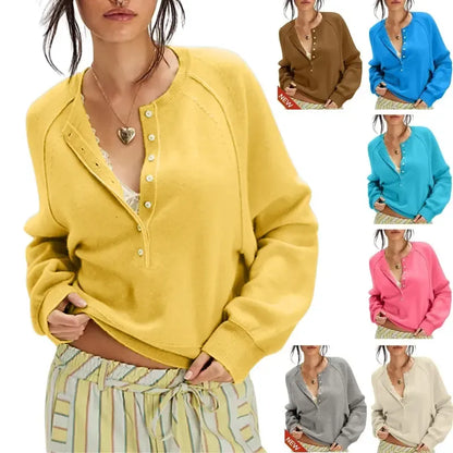 Women's Long Sleeve Knitting Sweater Tops