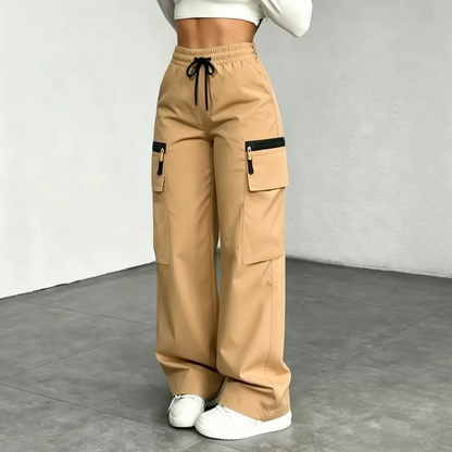 ⚡FINAL SALE 🔥Women's lightweight loose cargo pants with multiple pockets