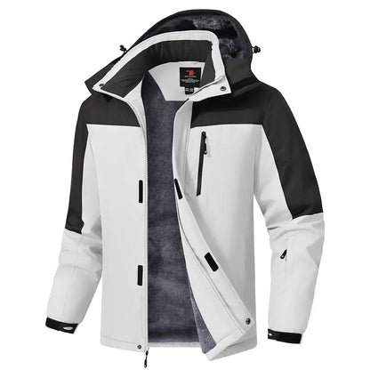 Men's Winter Ski Snow Jacket Waterproof Windproof Fleece Lined