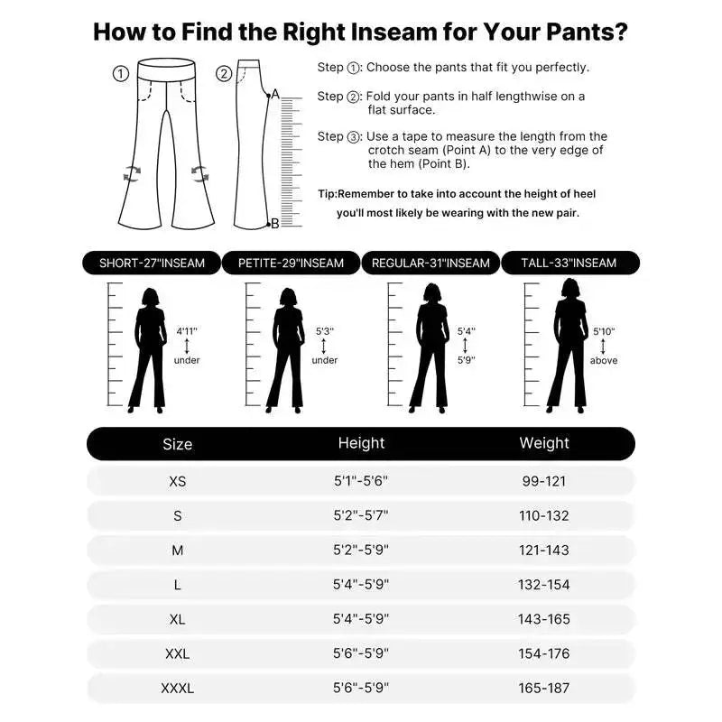"💘Women's High-Waist Wide Leg Pants – Business Casual Yoga Dress Pants with Pockets"