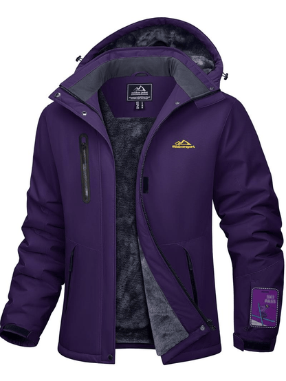 Women's Waterproof Fleece-Lined Winter Jacket