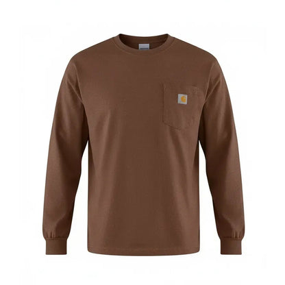 🔥Last Day Promotion!CHT Men's K126 Workwear Loose Fit Heavyweight Short-Sleeve Pocket T-Shirt (Also Available in Big & Tall)