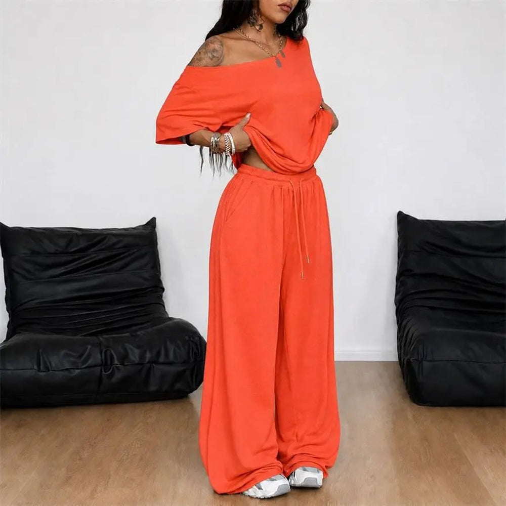 2 Pcs/Set Women's Minimalist Basic Daily Wear