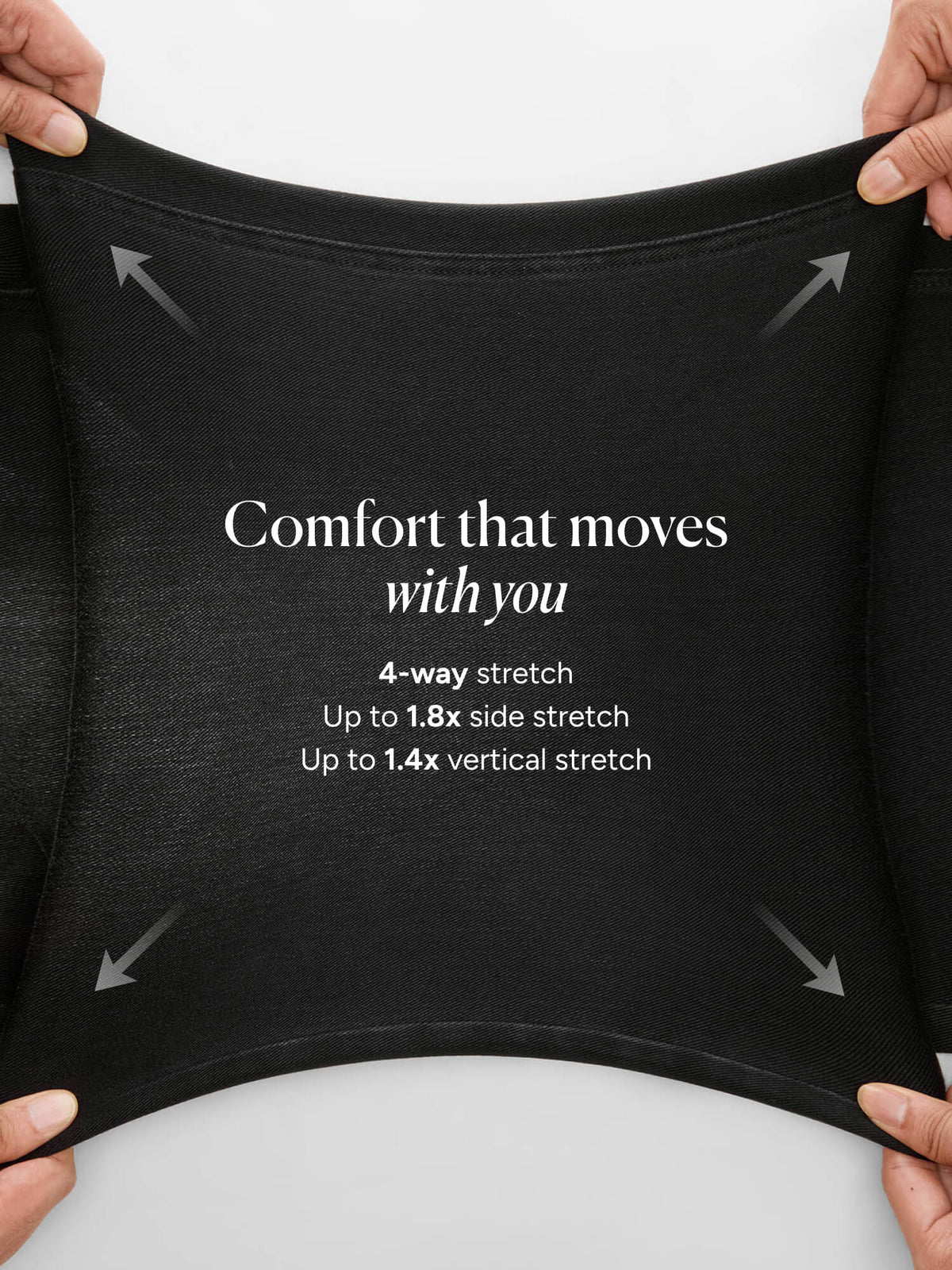 🔥 Black Friday SALE-Stretchy Pull-On Wide-Leg Knit Jeans