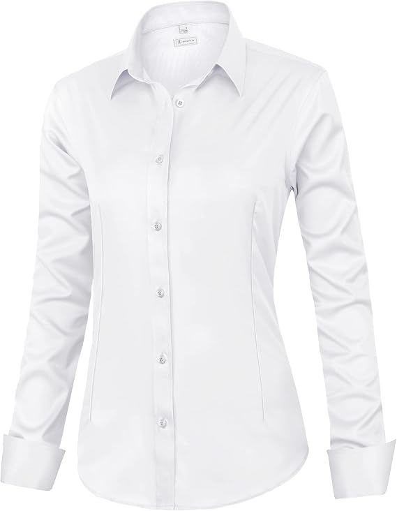 Womens Classic-Fit Dress Shirts