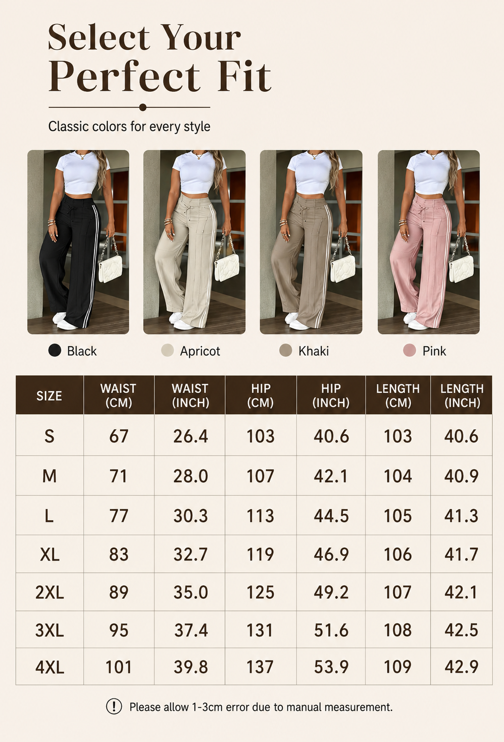 👖Seasonal Style - High-Rise Drawstring Pants