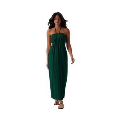 ❤️DEALS FOR YOU-Women's Halter Tie Back Maxi Dress
