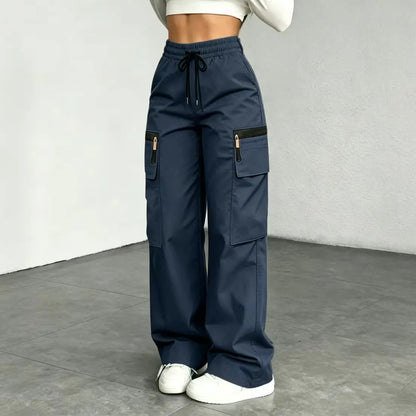 ⚡FINAL SALE 🔥Women's lightweight loose cargo pants with multiple pockets