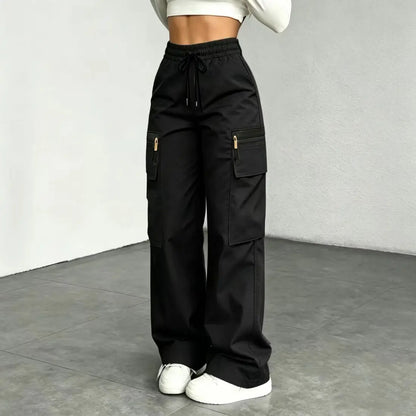 ⚡FINAL SALE 🔥Women's lightweight loose cargo pants with multiple pockets