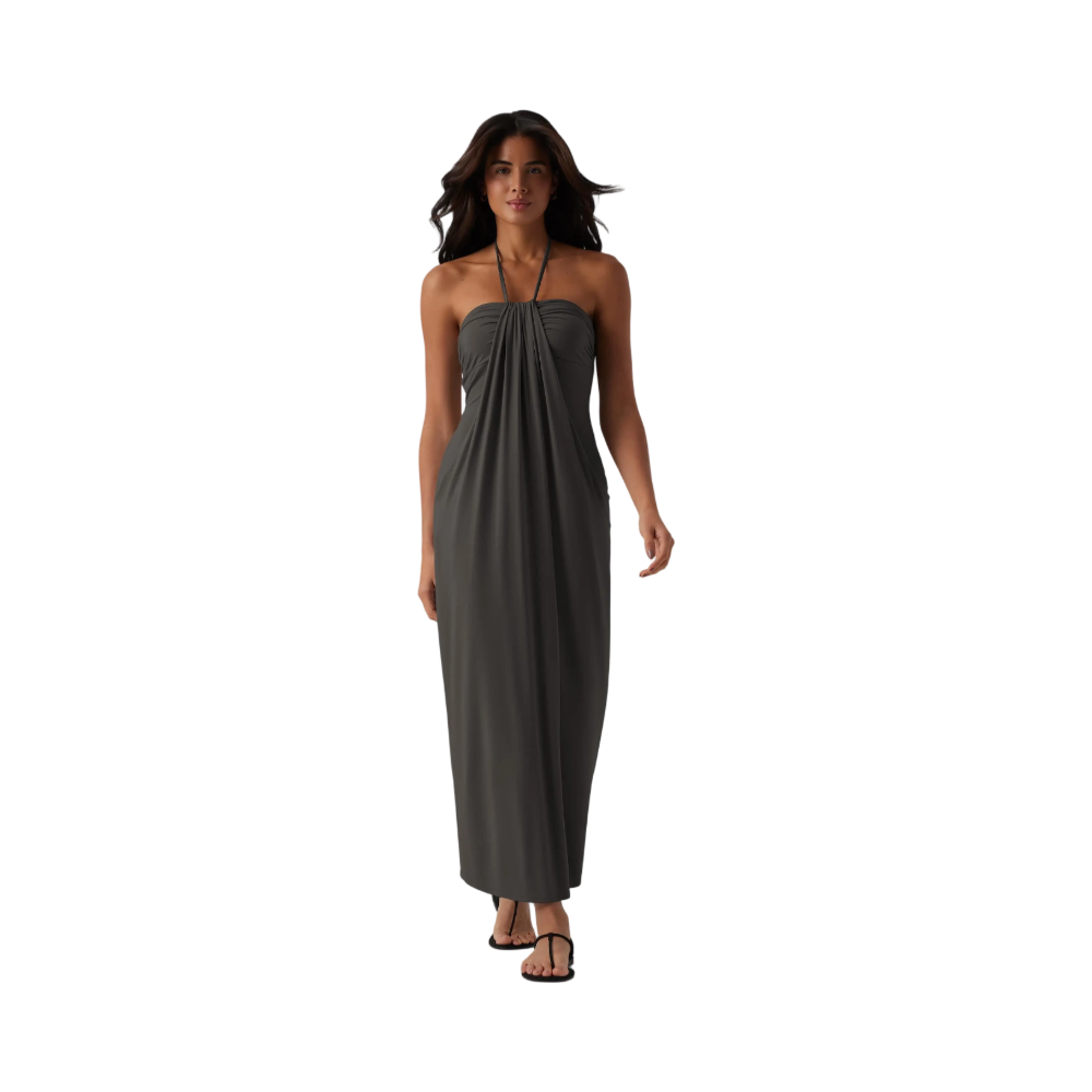 ❤️DEALS FOR YOU-Women's Halter Tie Back Maxi Dress