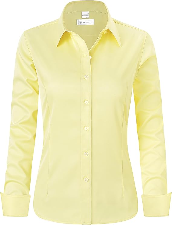 Womens Classic-Fit Dress Shirts