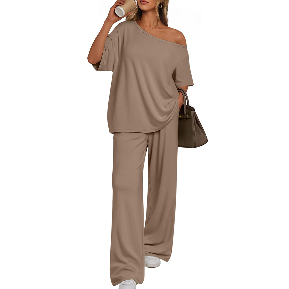 2 Pcs/Set Women's Minimalist Basic Daily Wear