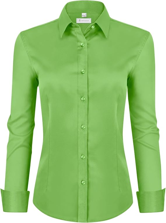 Womens Classic-Fit Dress Shirts