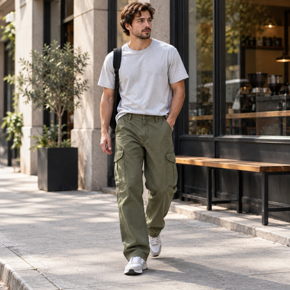 🔥 BESTSELLER | 6PCS $25.99 | Men's XX Cargo Baggy Fit Pants