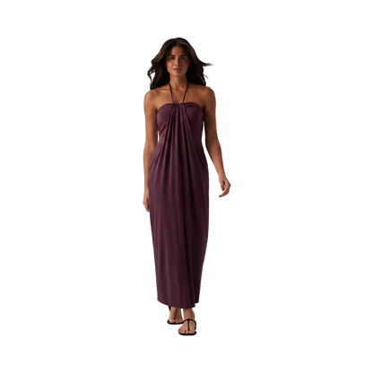 ❤️DEALS FOR YOU-Women's Halter Tie Back Maxi Dress