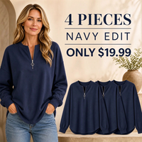 4-Piece Navy Set - $19.99