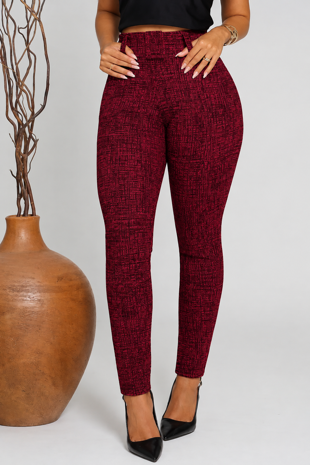 🔥 BESTSELLER | 8PCS $24.99 |Women's Skinny Leggings