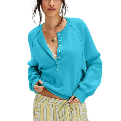 Women's Long Sleeve Knitting Sweater Tops