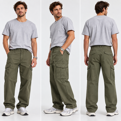 🔥 BESTSELLER | 6PCS $25.99 | Men's XX Cargo Baggy Fit Pants
