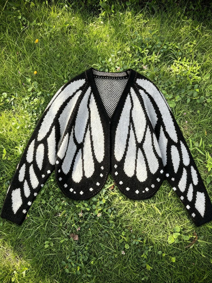 Women's Butterfly Wing Knit Cardigan