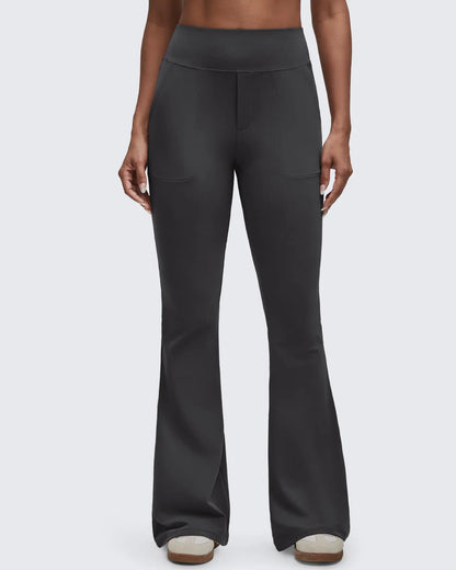 Women's High-Waisted Bootcut Flare Leggings