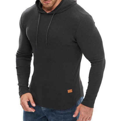 Mens Fashion Hoodies Fleece Long Sleeve Athletic Sweatshirt Pullover T Shirts