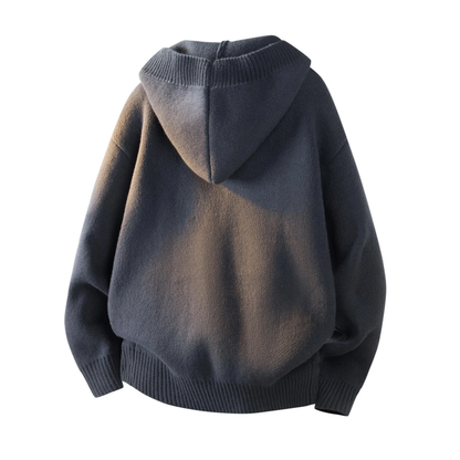 Heavyweight Button Hooded Sweatshirt serenecsn