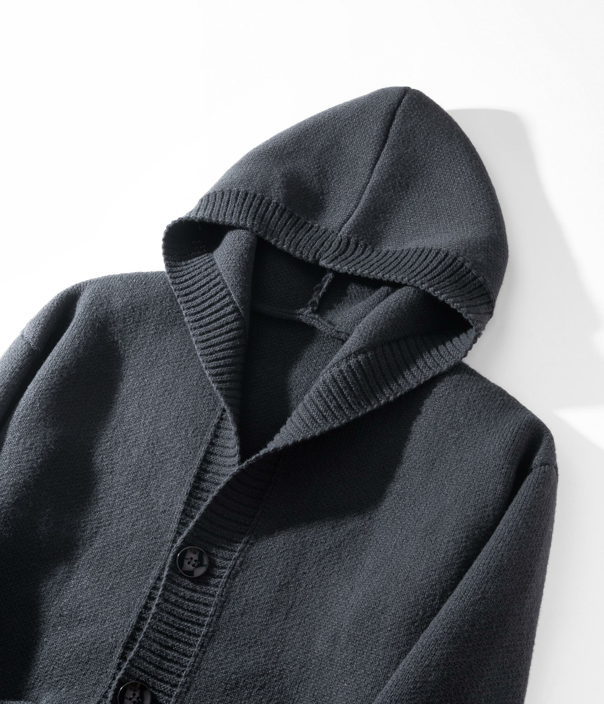 Heavyweight Button Hooded Sweatshirt serenecsn