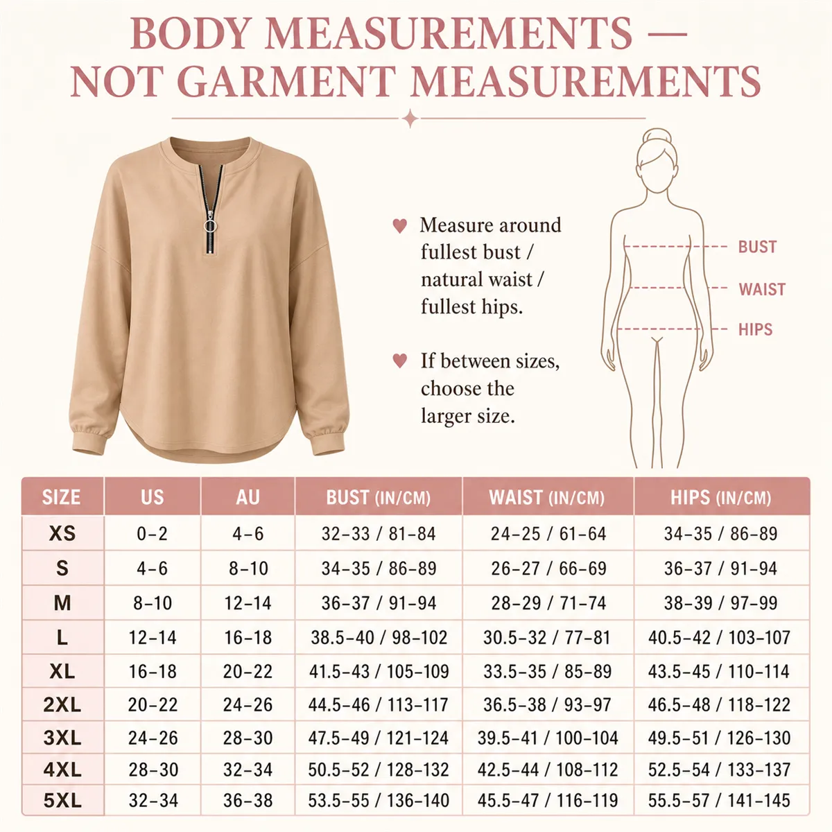 FINAL CLEARANCE - Women's Relaxed Half-Zip Long-Sleeve Pullover Top