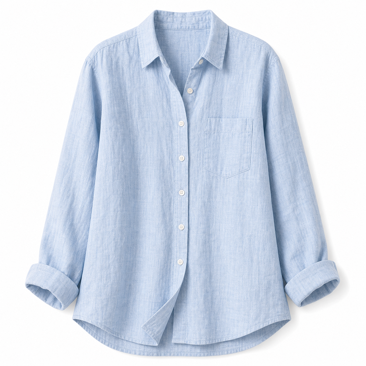 ⏰Clearance Sale⚡Women's Lightweight & Breathable Linen Shirt (Short-Sleeve / Long-Sleeve)