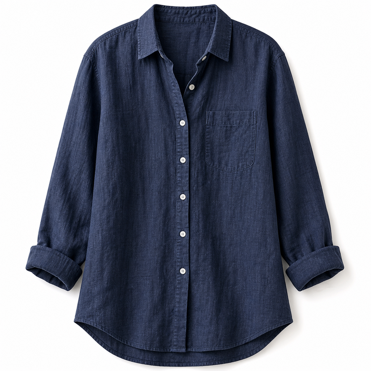 ⏰Clearance Sale⚡Women's Lightweight & Breathable Linen Shirt (Short-Sleeve / Long-Sleeve)
