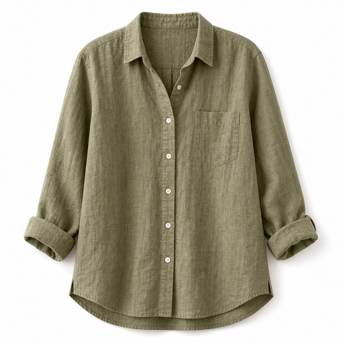 ⏰Clearance Sale⚡Women's Lightweight & Breathable Linen Shirt (Short-Sleeve / Long-Sleeve)