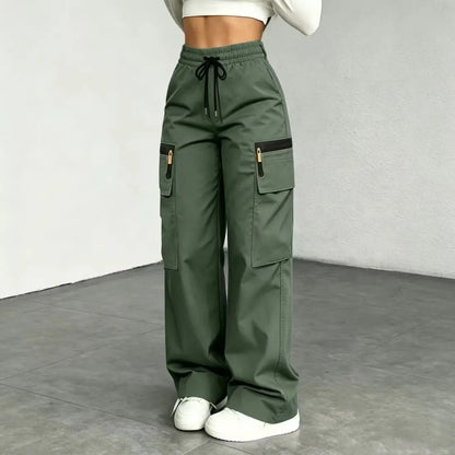 ⚡FINAL SALE 🔥Women's lightweight loose cargo pants with multiple pockets