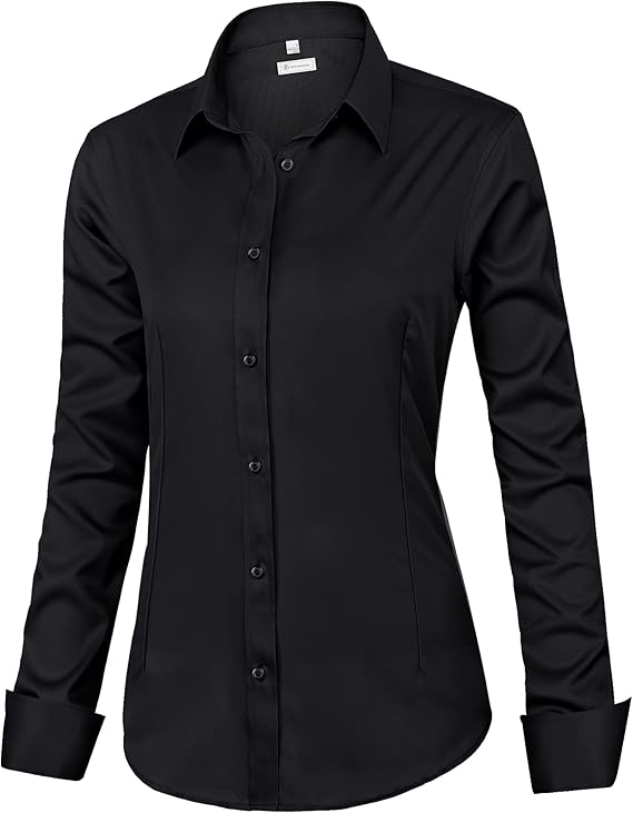 Womens Classic-Fit Dress Shirts