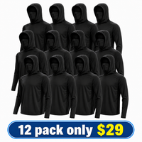 Black-12-PACK ONLY $29