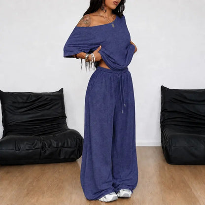 2 Pcs/Set Women's Minimalist Basic Daily Wear