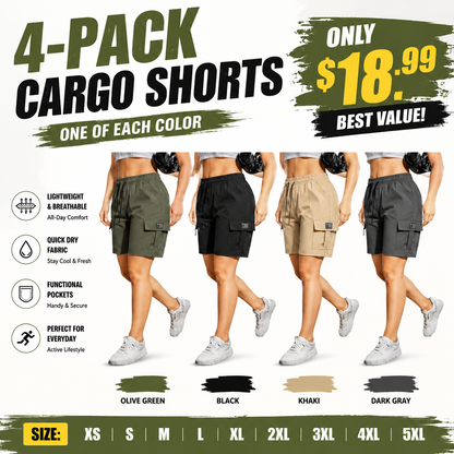 Women's Outdoor Cargo Shorts