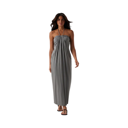 ❤️DEALS FOR YOU-Women's Halter Tie Back Maxi Dress