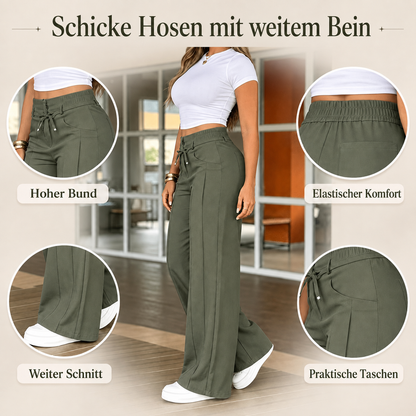 🔥 Today's Hot Deal! Women's High-Waisted Straight-Leg Pants – Flattering Fit & Everyday Comfort