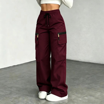 ⚡FINAL SALE 🔥Women's lightweight loose cargo pants with multiple pockets