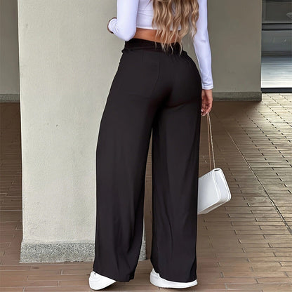 🔥 Today's Hot Deal! Women's High-Waisted Straight-Leg Pants – Flattering Fit & Everyday Comfort