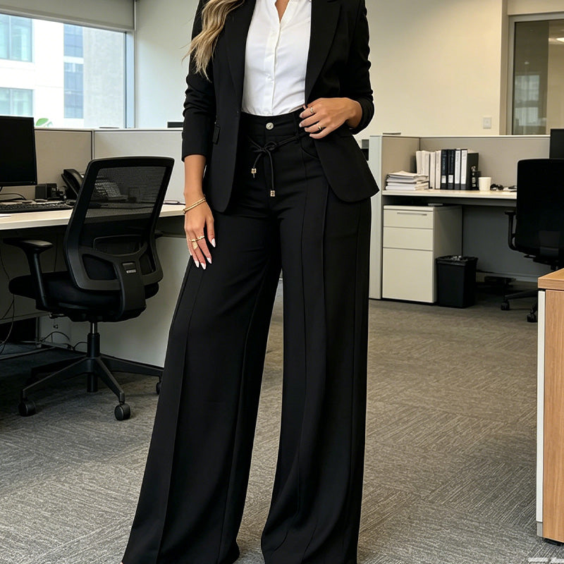 🔥 Today's Hot Deal! Women's High-Waisted Straight-Leg Pants – Flattering Fit & Everyday Comfort